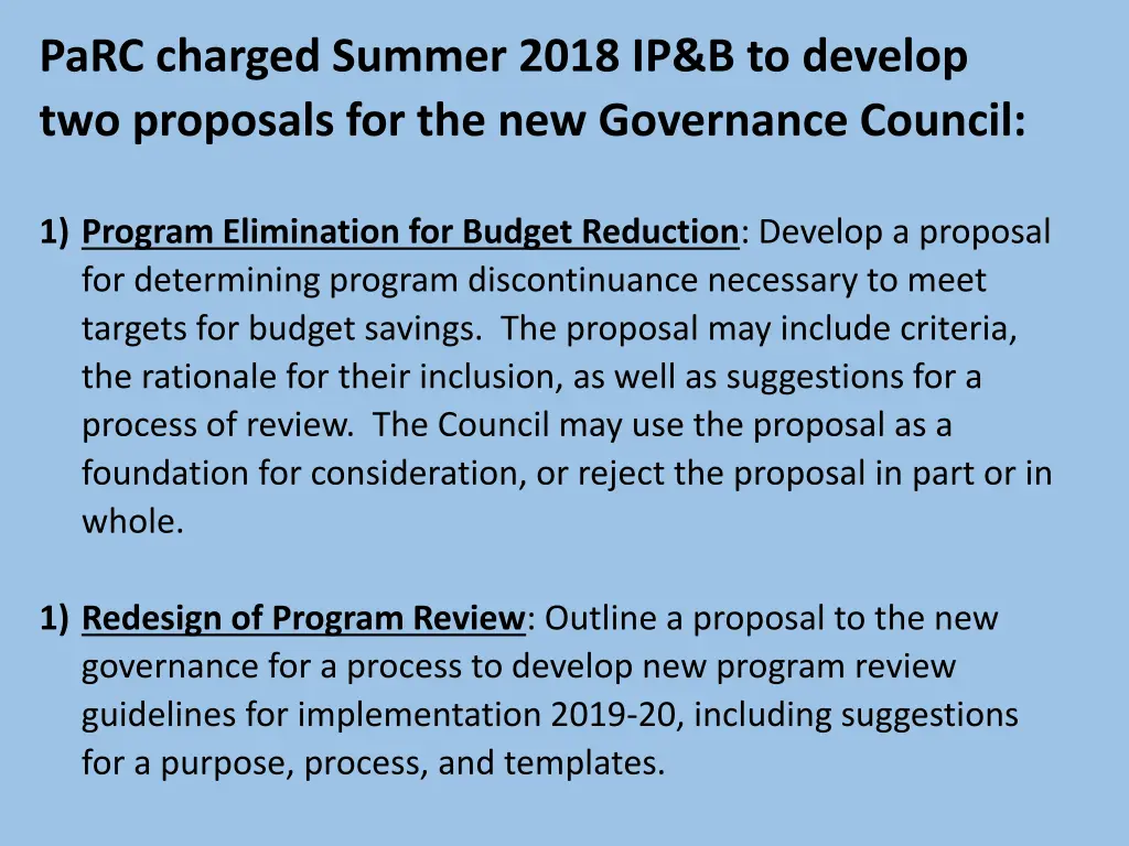parc charged summer 2018 ip b to develop