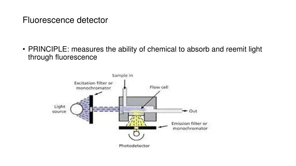 fluorescence detector