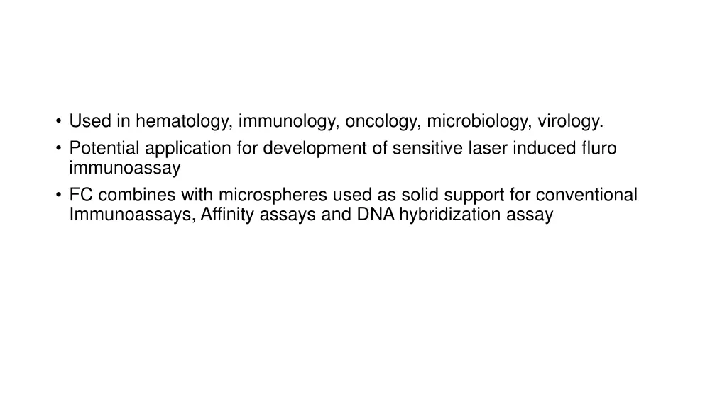 used in hematology immunology oncology