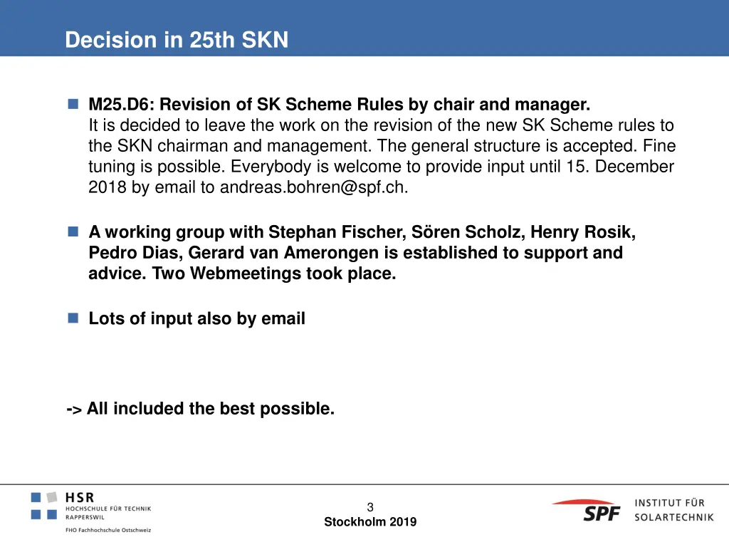 decision in 25th skn