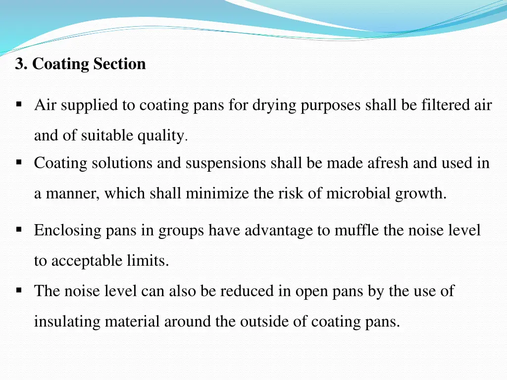 3 coating section