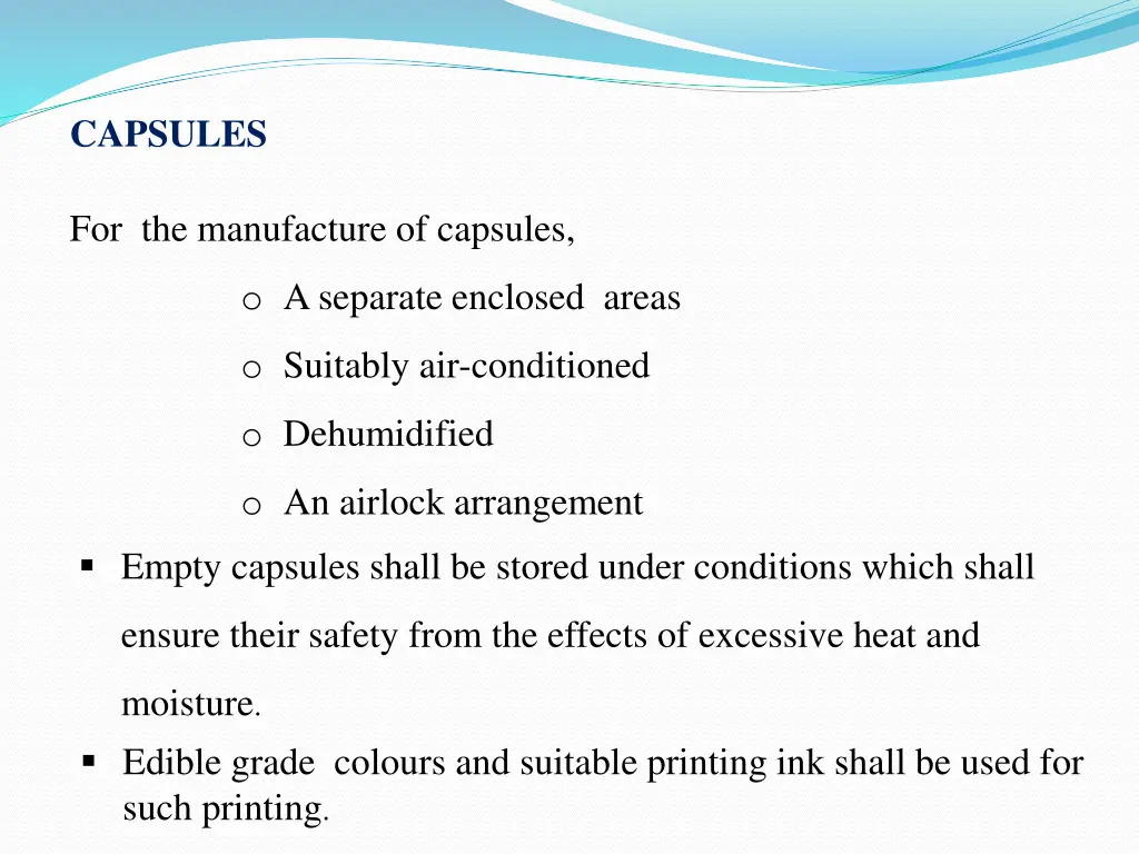 capsules