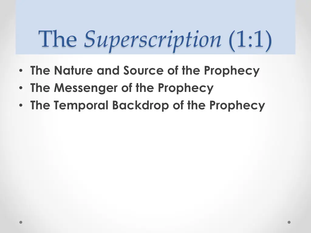 the superscription 1 1