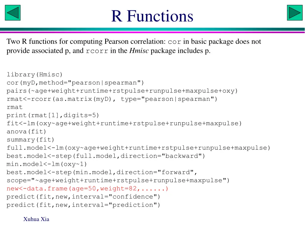 r functions