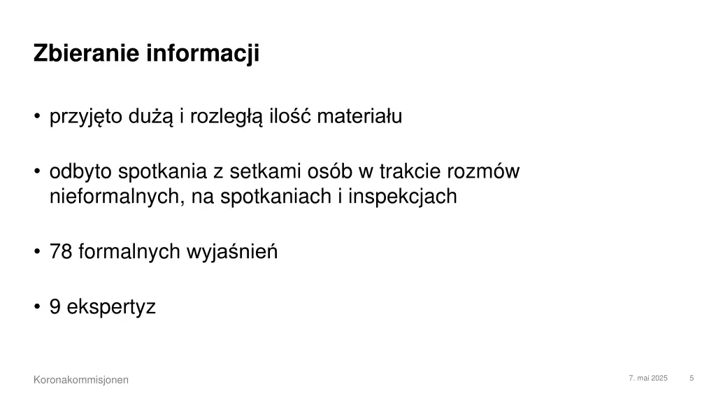 zbieranie informacji