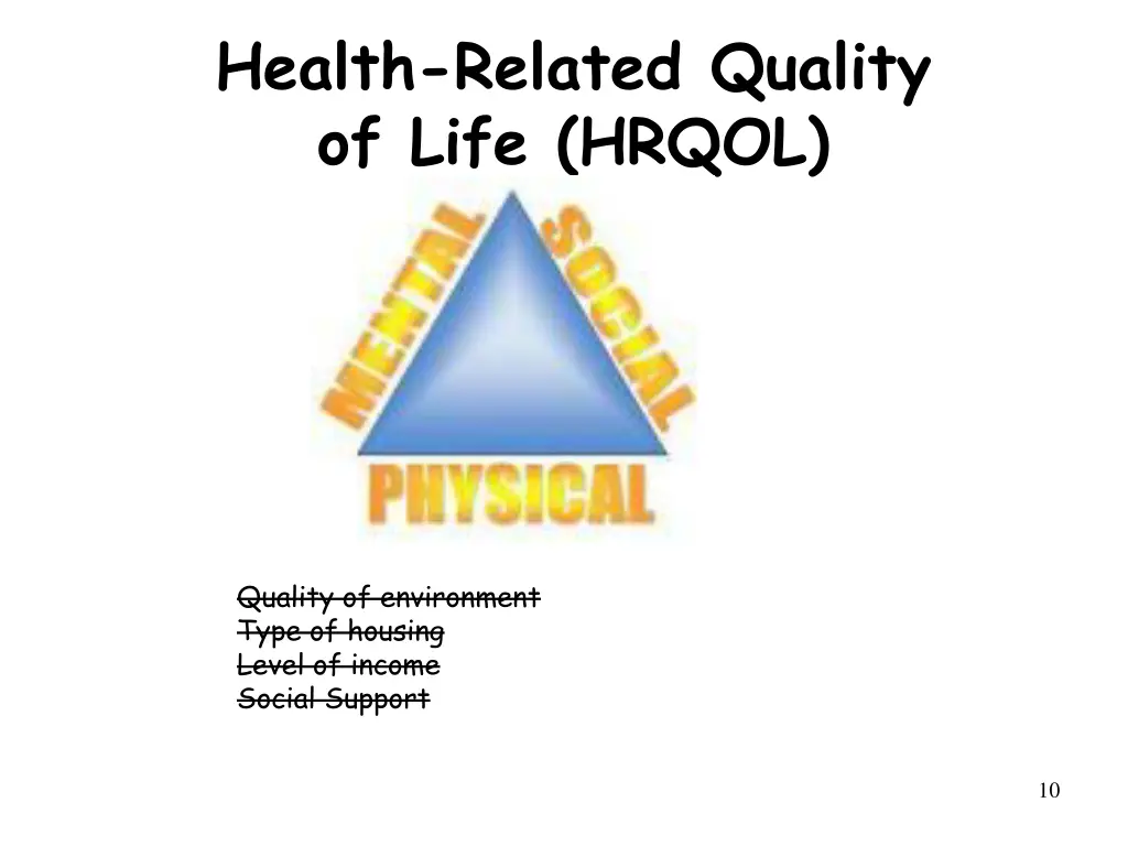 health related quality of life hrqol 1