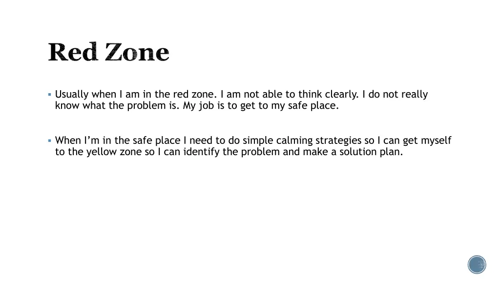 red zone 1