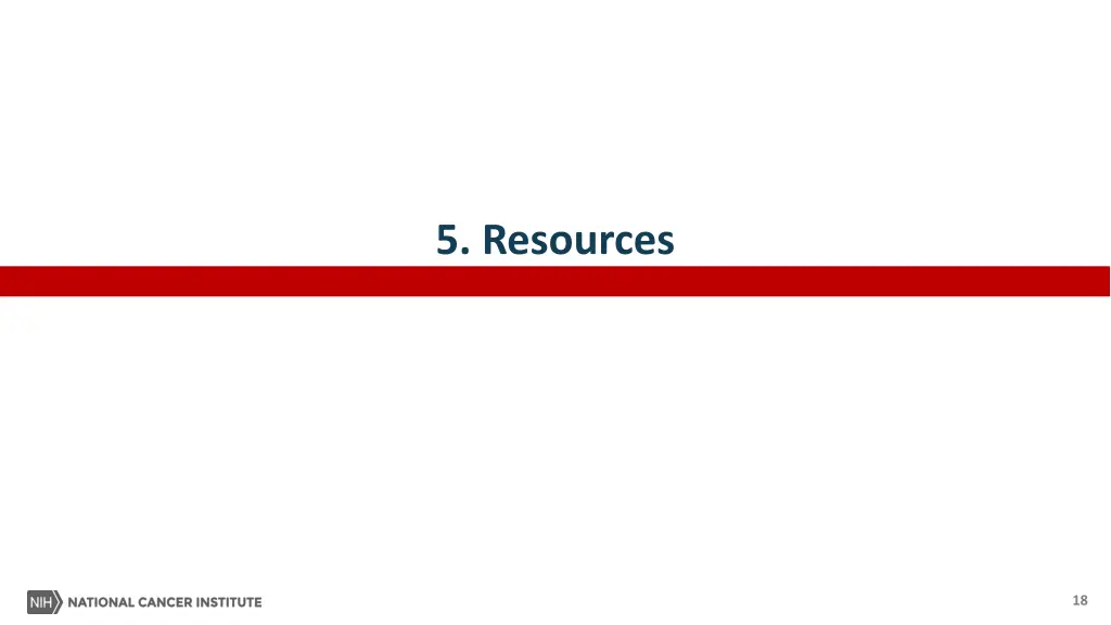 5 resources