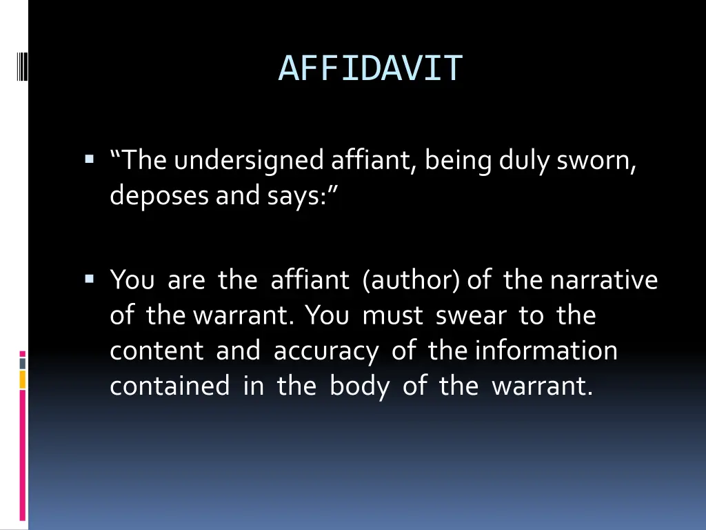 affidavit 1