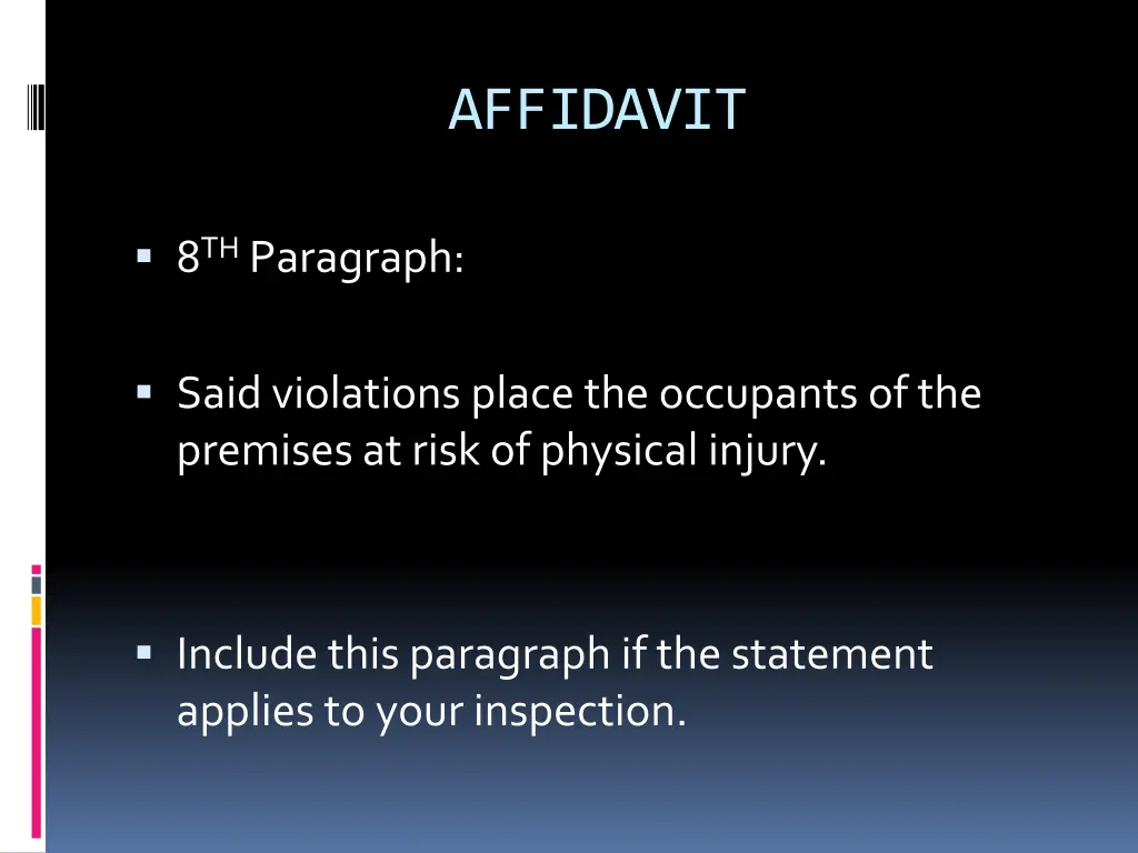affidavit 10