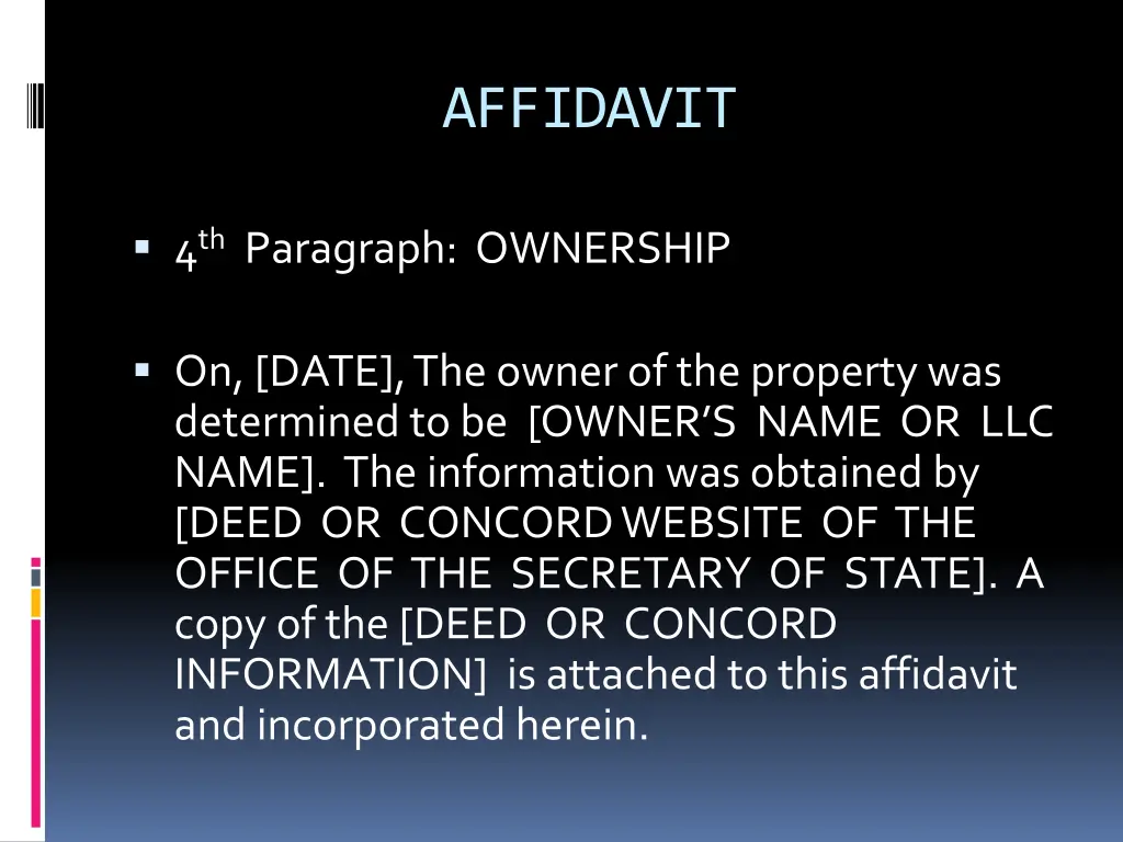 affidavit 5