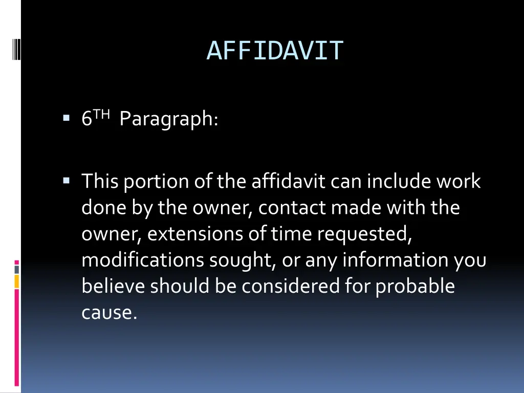 affidavit 7