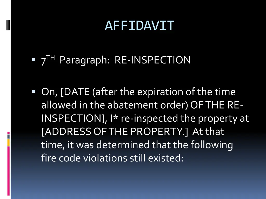 affidavit 8