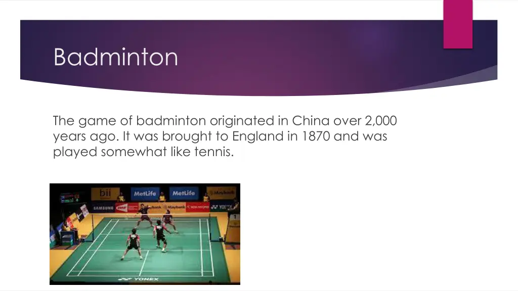 badminton