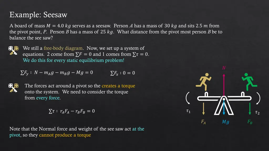 example seesaw
