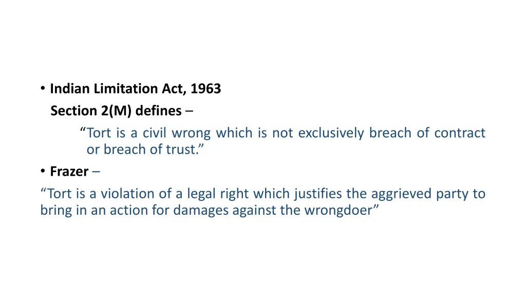 indian limitation act 1963 section 2 m defines