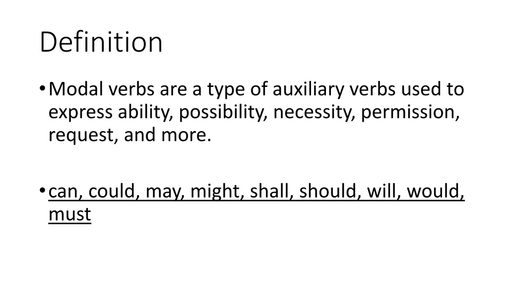 definition
