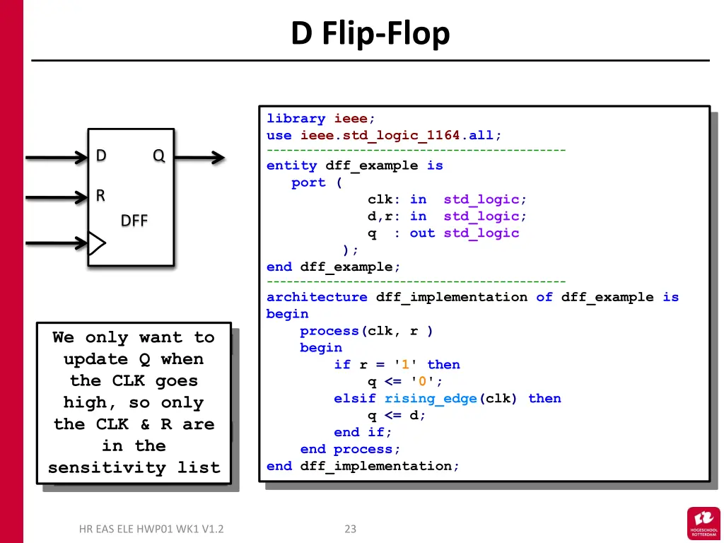d flip flop