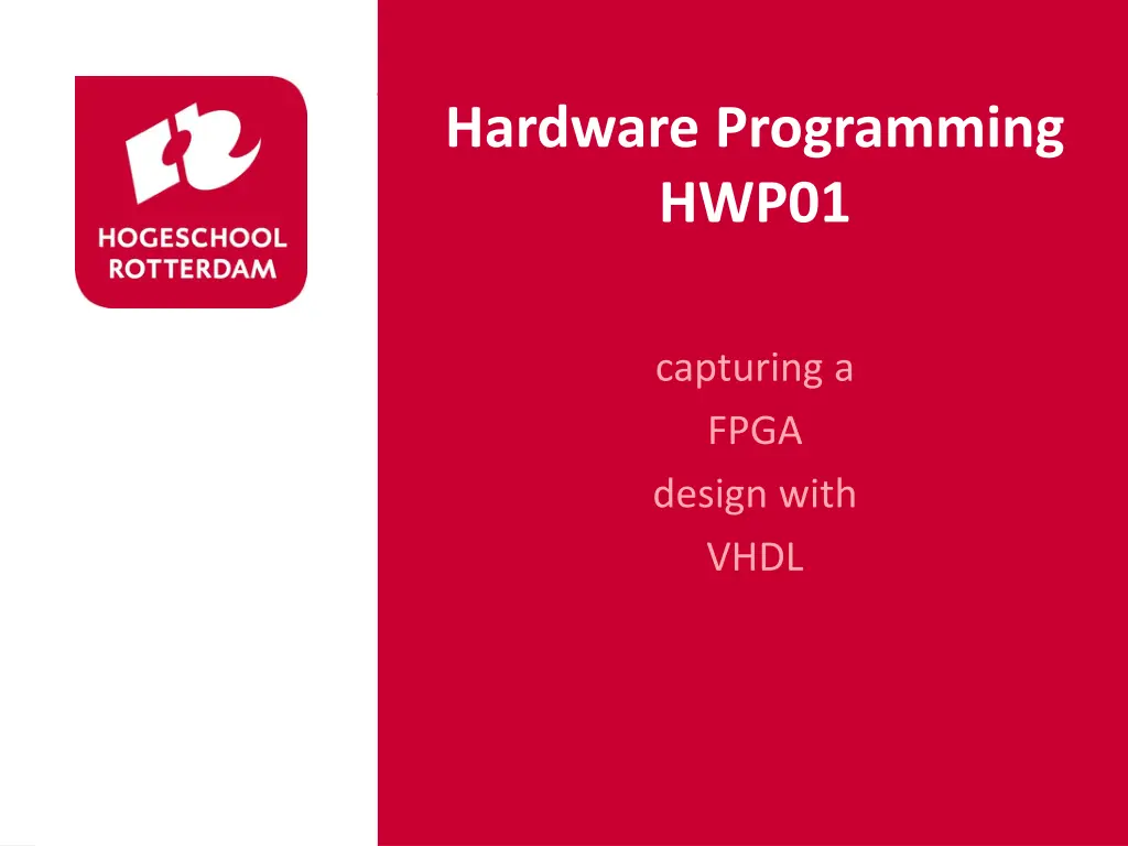 hardware programming hwp01