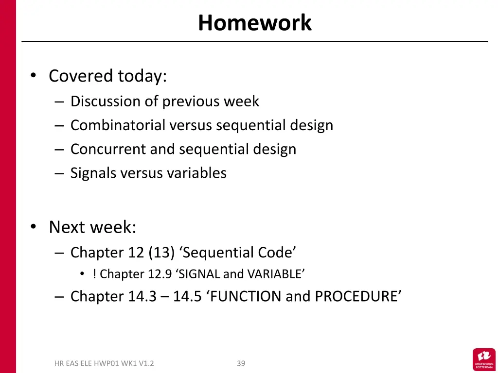 homework