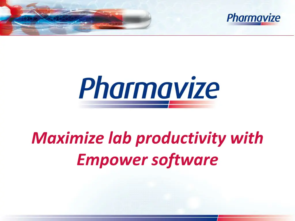 maximize lab productivity with empower software