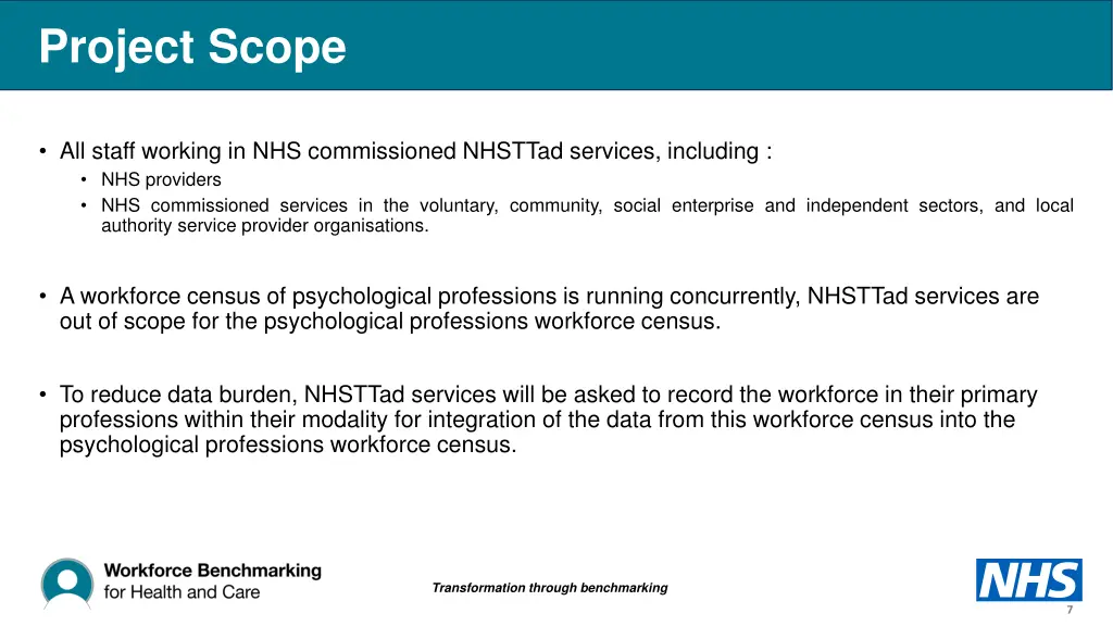project scope