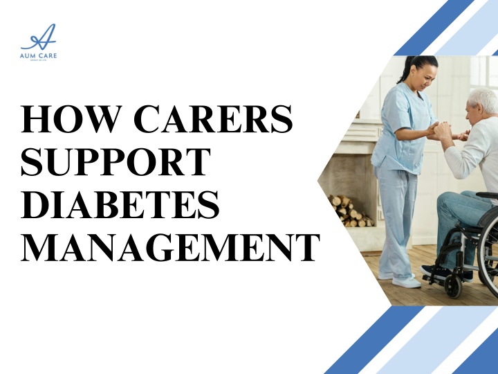 how carers support diabetes management