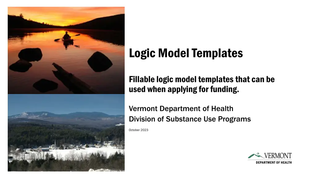 logic model templates