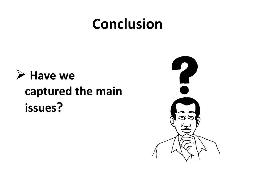 conclusion
