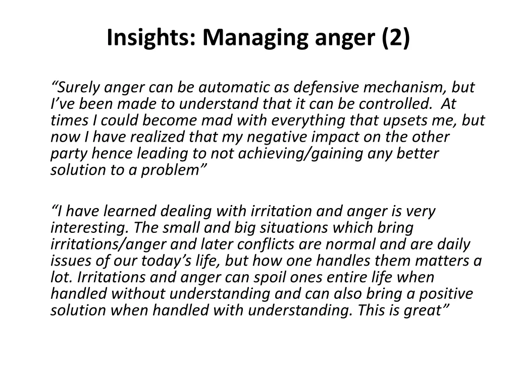 insights managing anger 2
