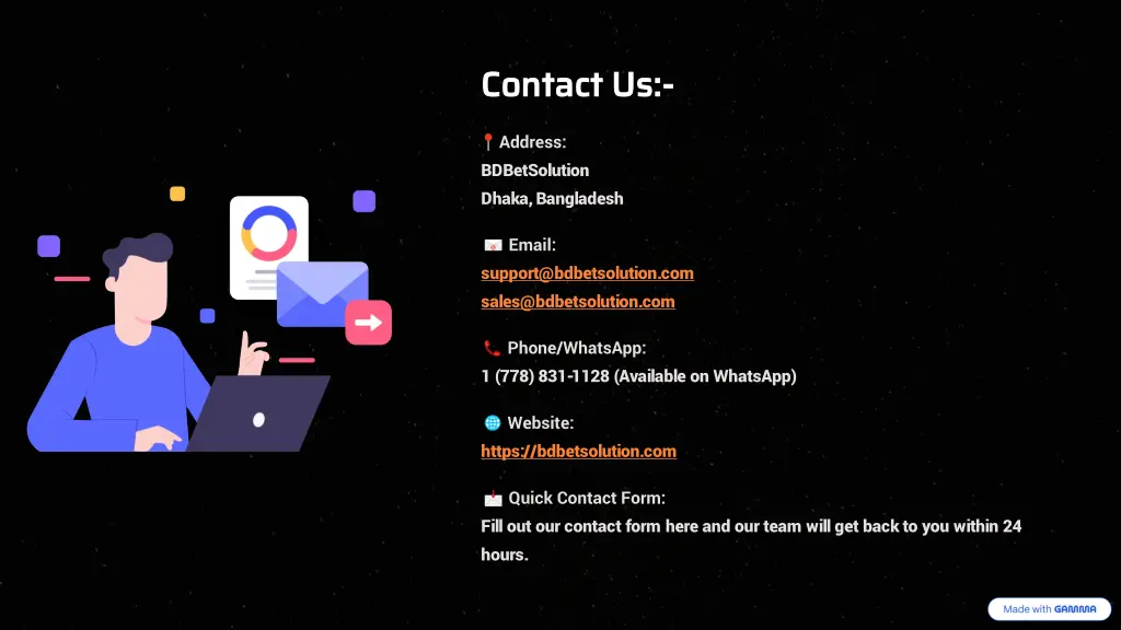 contact us