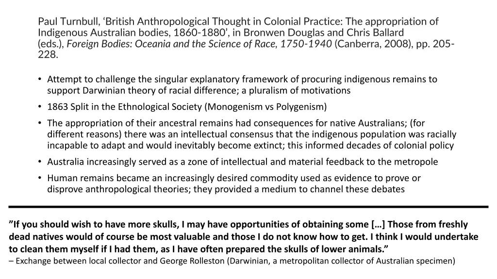 paul turnbull british anthropological thought