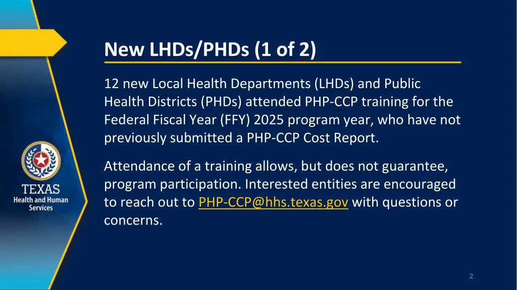 new lhds phds 1 of 2