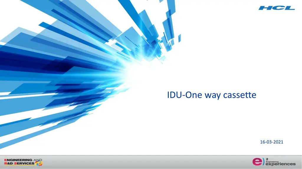 idu one way cassette