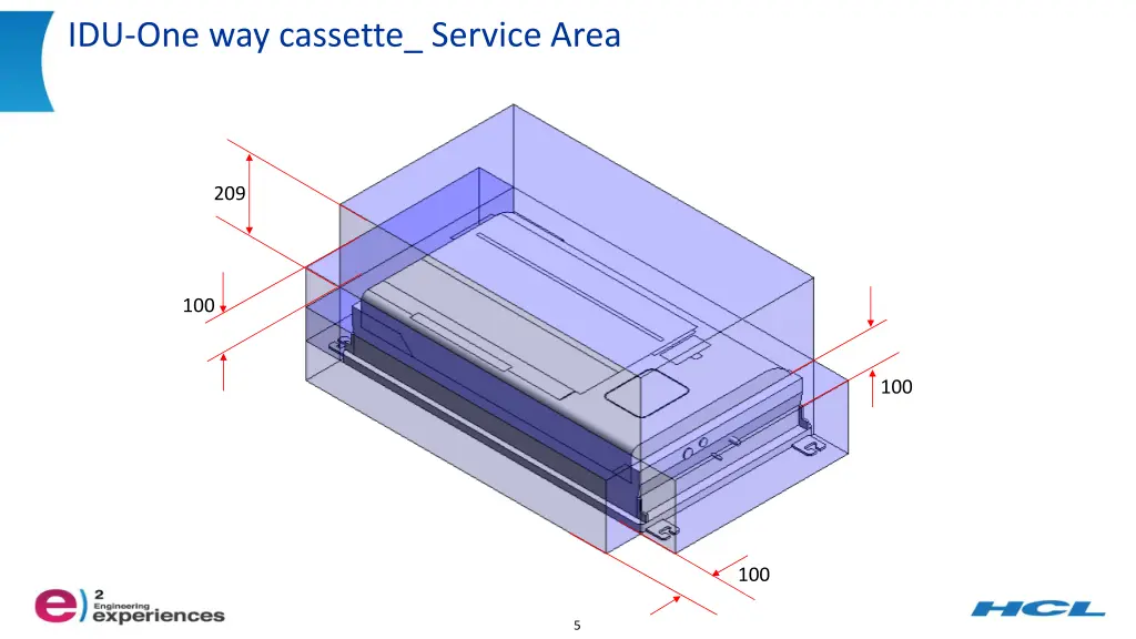 idu one way cassette service area