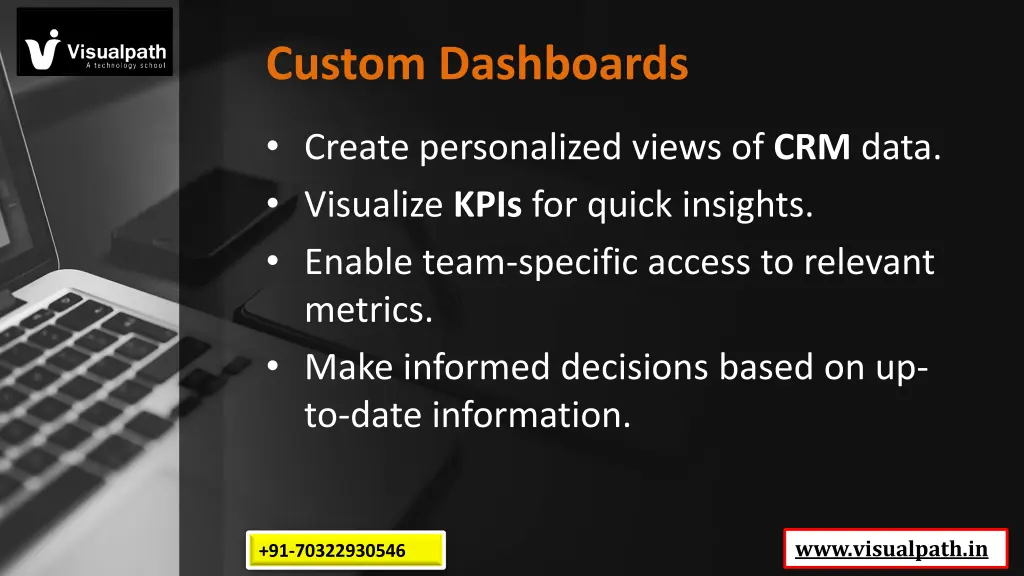 custom dashboards