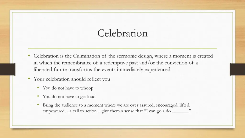celebration