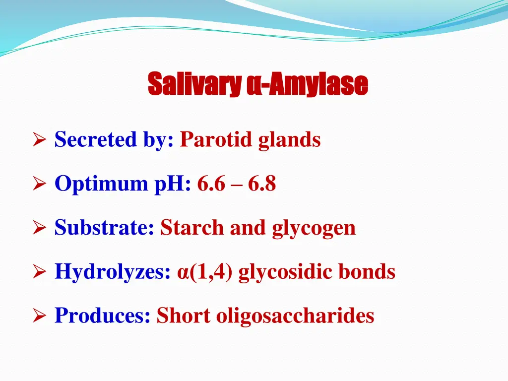 salivary salivary amylase