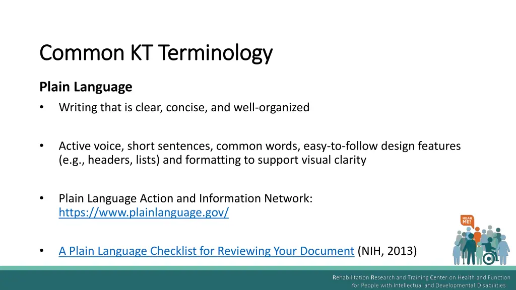 common kt terminology common kt terminology