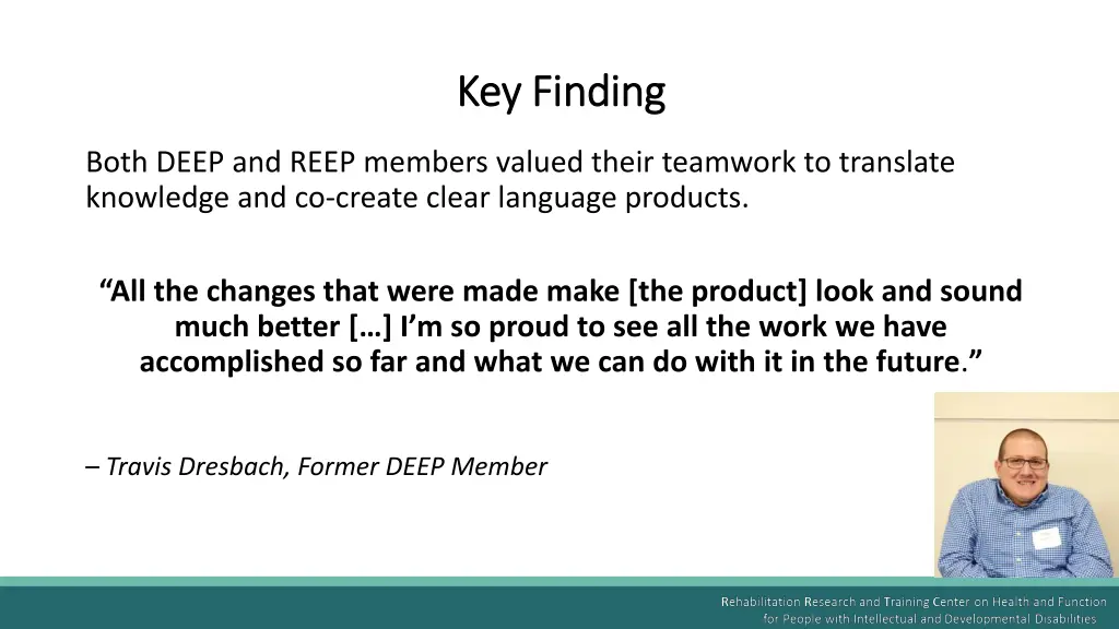 key finding key finding