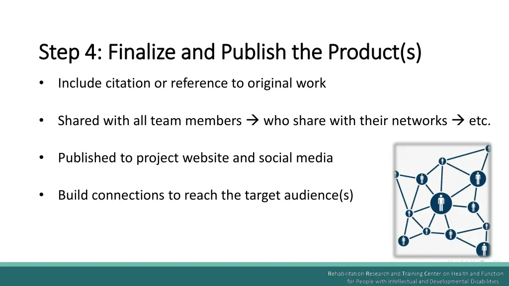 step 4 finalize and publish the product s step