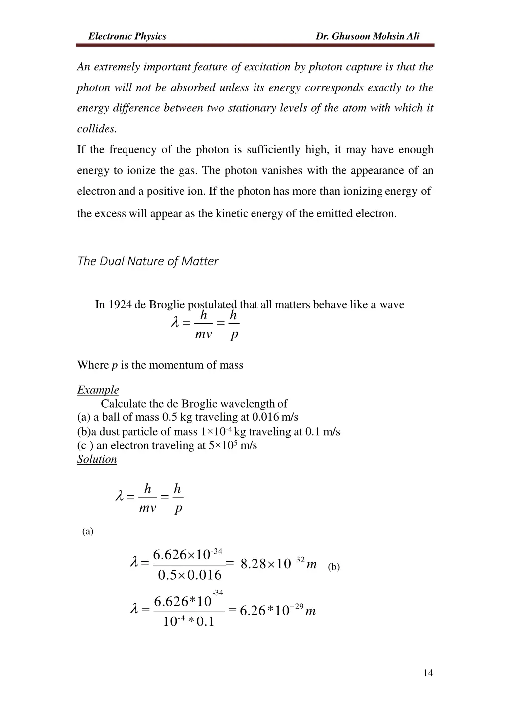 electronic physics 2