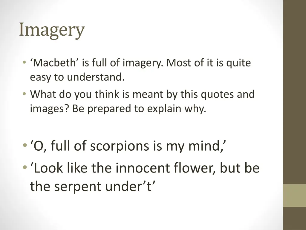 imagery