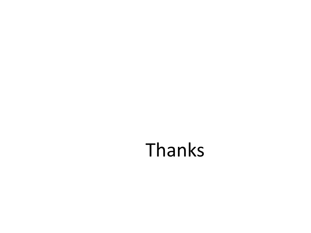 thanks