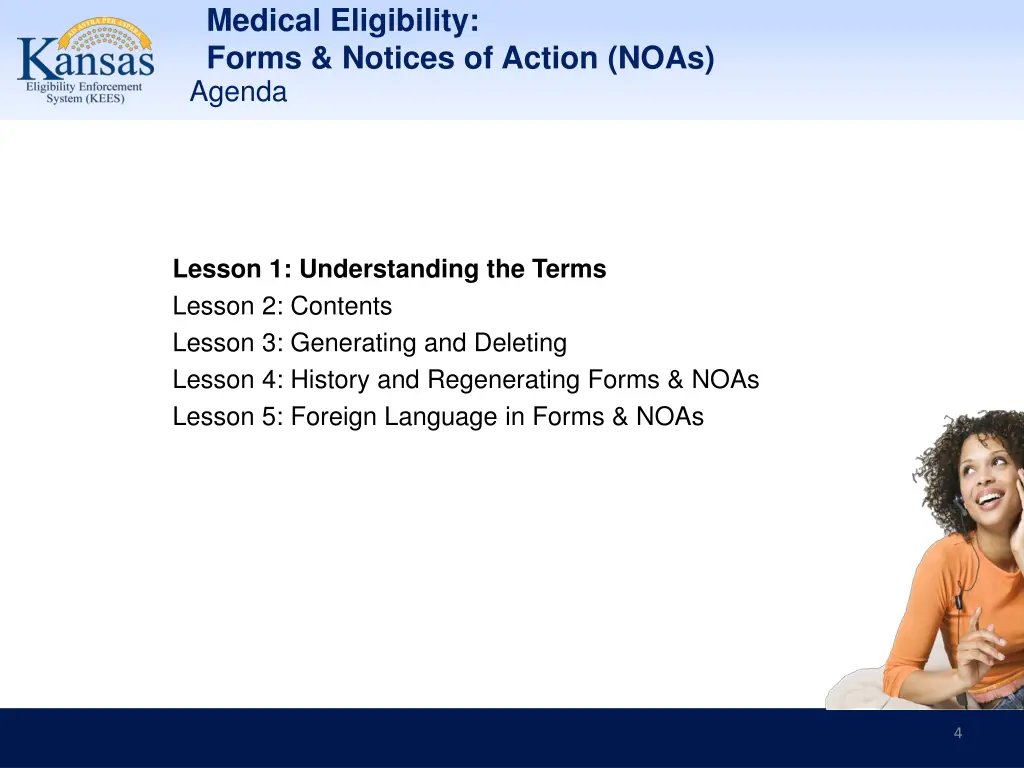medical eligibility forms notices of action noas 3