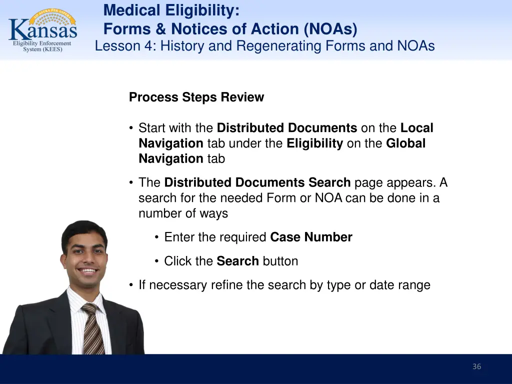 medical eligibility forms notices of action noas 35