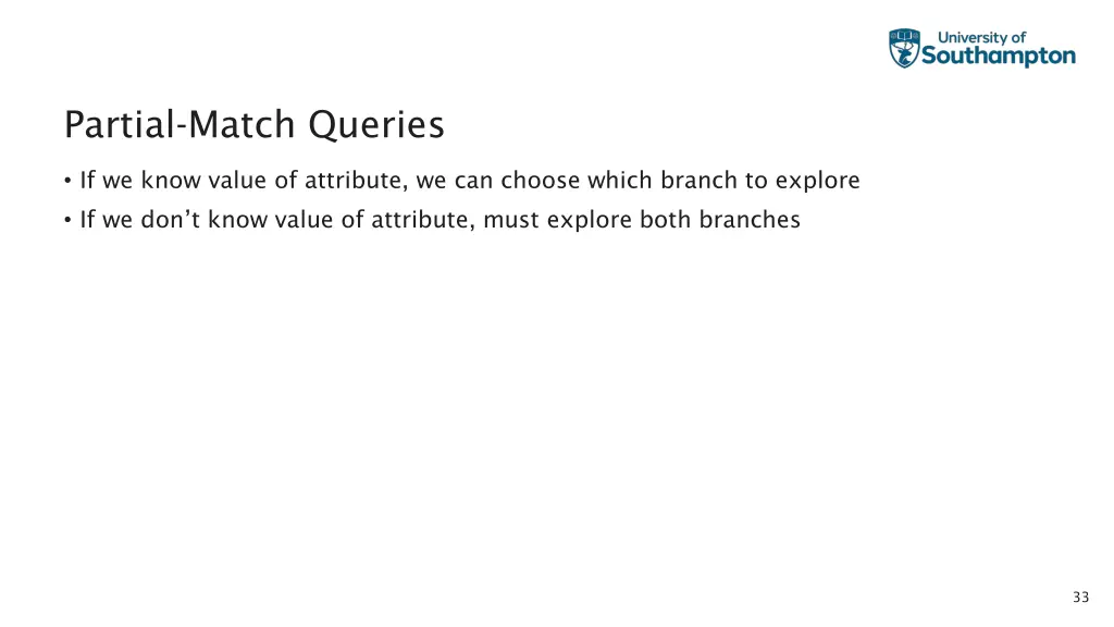 partial match queries