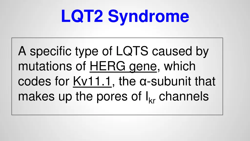 lqt2 syndrome