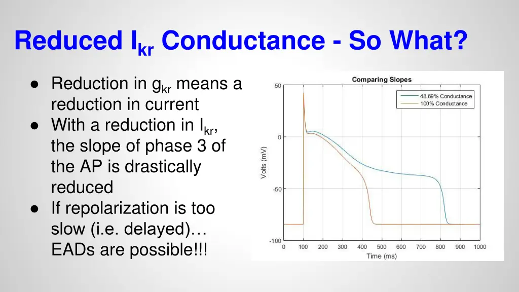 reduced i kr conductance so what