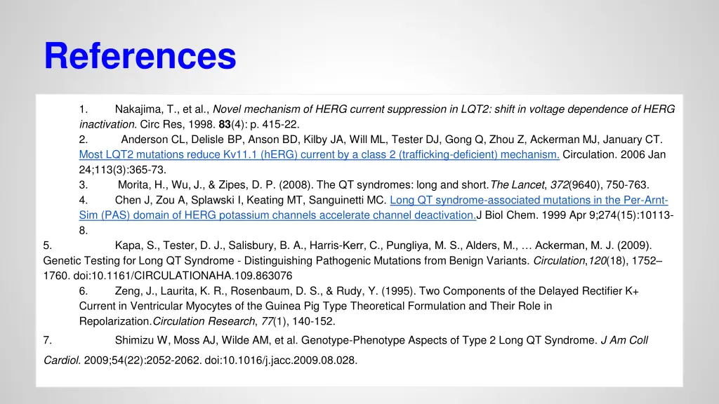 references